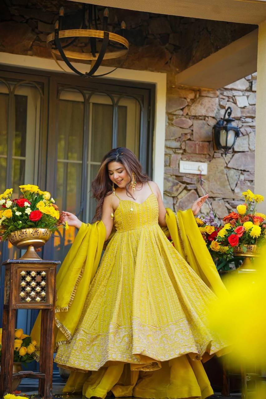 Anarkali Gown
